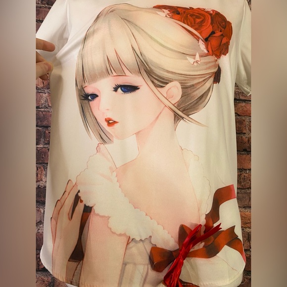 Anime themed Art tops Set of Two - Picture 5 of 8